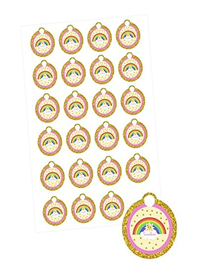 ثيم ماي بارتي موضوع حفلتي: زينة عيد ميلاد، لوازم حفلات عيد ميلاد فتاة (أنتِ شمسي المشرقة - بطاقات تعريفية) - Image 2